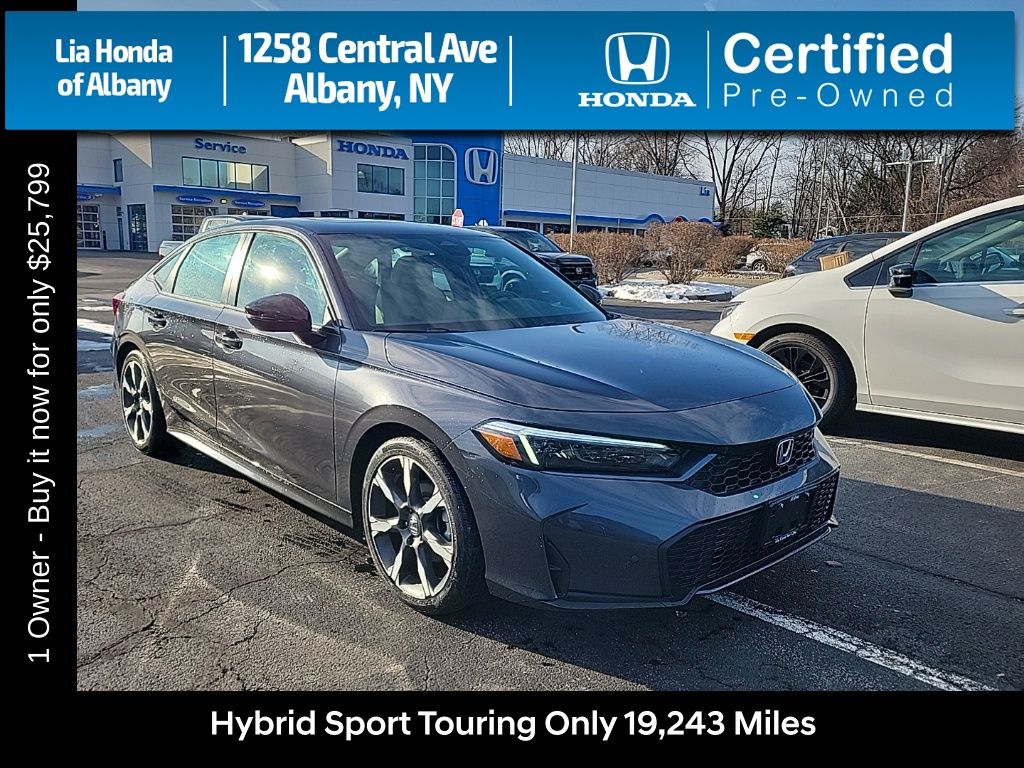 2025 Honda Civic Hybrid Sport Touring Sedan FWD