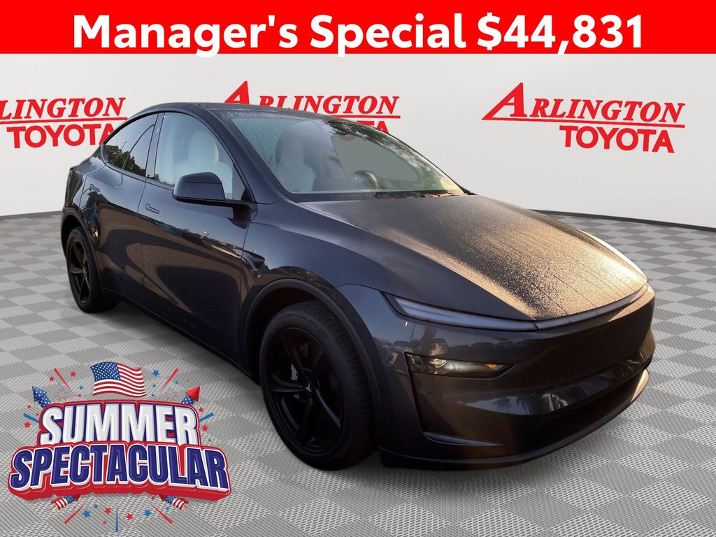 Solid Black 2026 Tesla Model Y SUV / Crossover Rear-Wheel Drive 1-Speed Automatic