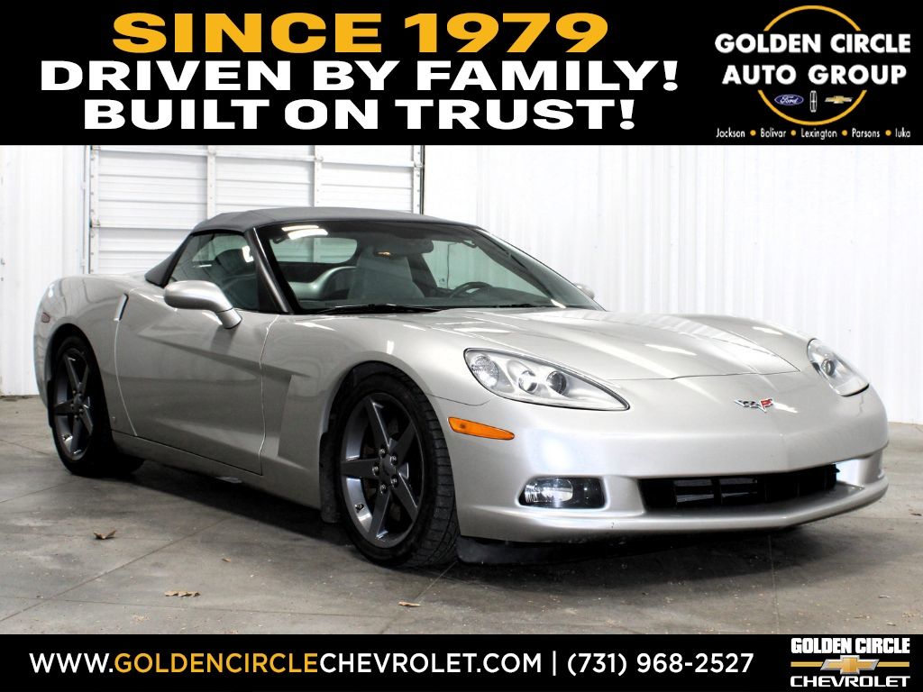Machine Silver Metallic 2006 Chevrolet Corvette Convertible RWD Convertible Rear-Wheel Drive 6-Speed Manual