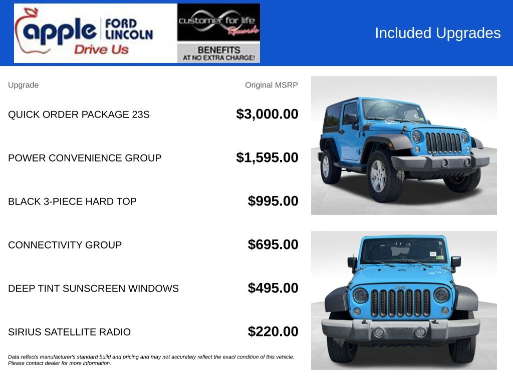 2017 Jeep Wrangler Sport
