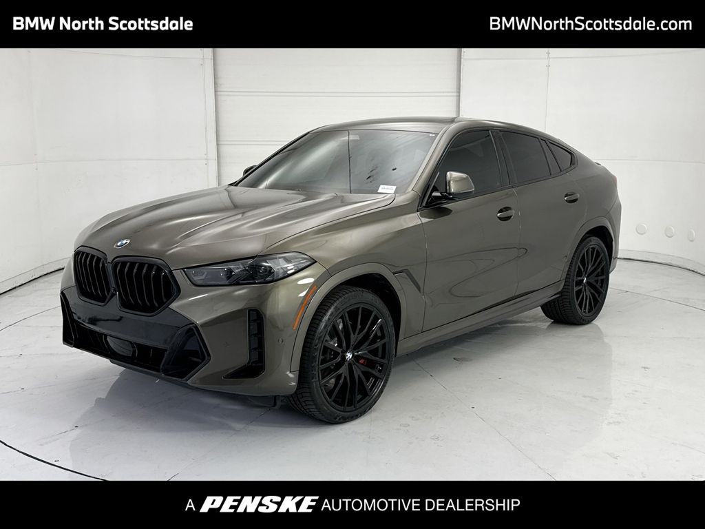 Manhattan Green Metallic 2024 BMW X6 xDrive40i AWD SUV / Crossover All-Wheel Drive 8-Speed Automatic