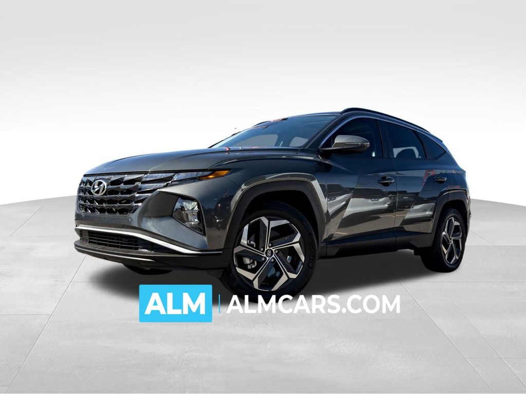 Amazon Gray 2024 Hyundai Tucson Hybrid SUV / Crossover All-Wheel Drive 6-Speed Automatic
