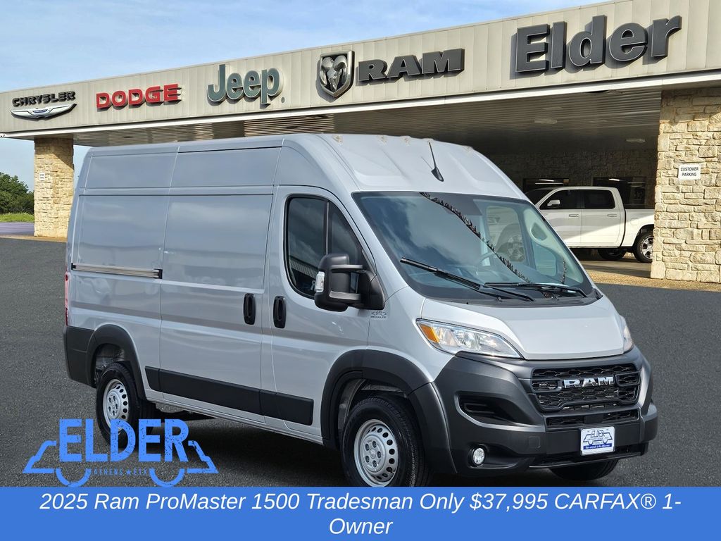 2025 RAM ProMaster 1500 Tradesman 136 High Roof Cargo Van FWD