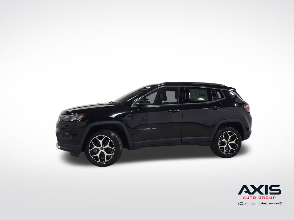 Diamond Black Crystal Pearlcoat 2026 Jeep Compass SUV / Crossover Four-Wheel Drive 8-Speed Automatic