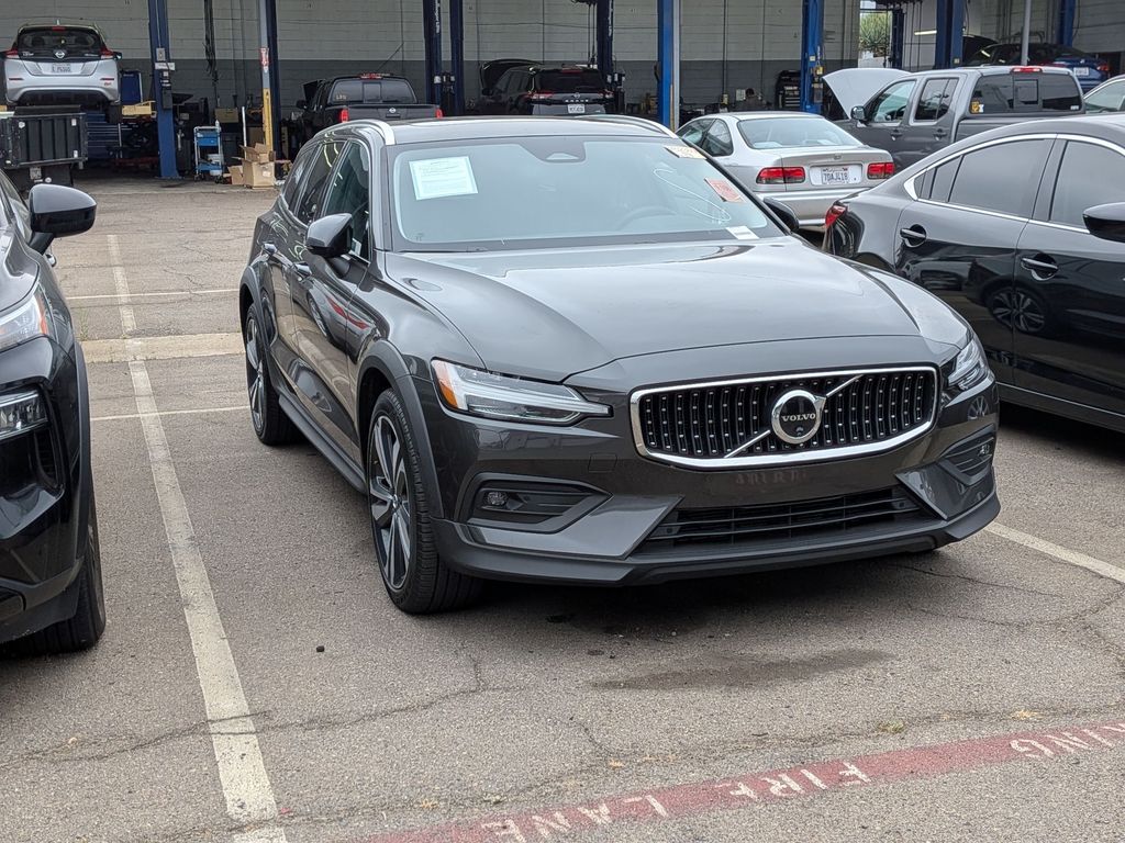 Gray 2025 Volvo V60 Cross Country B5 Plus AWD Wagon All-Wheel Drive Automatic