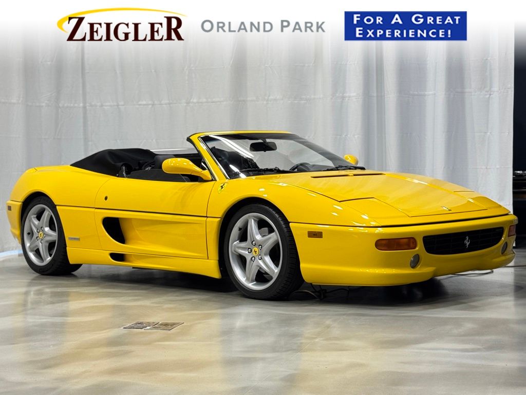 Yellow 1996 Ferrari F355 Spider 2dr Convertible Convertible 6-Speed Manual
