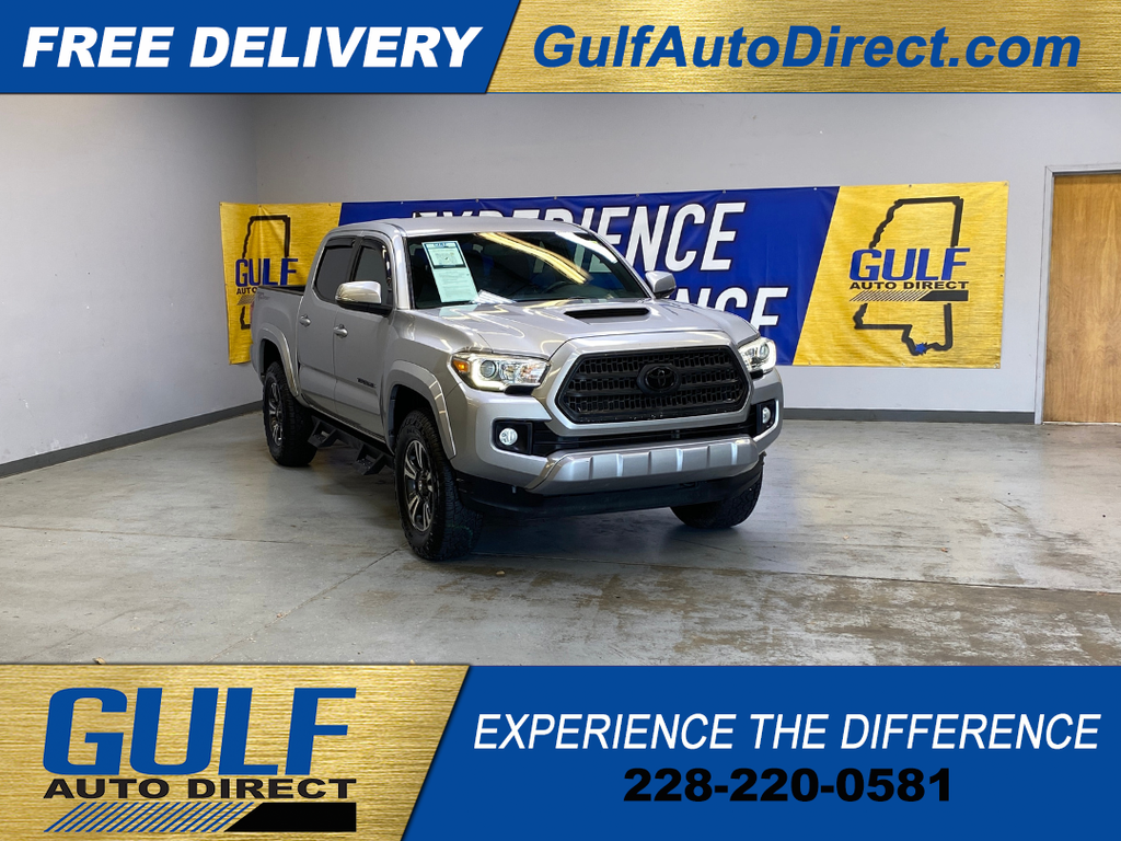 Silver Sky Metallic 2017 Toyota Tacoma Pickup Truck 4X2 6-Speed Automatic