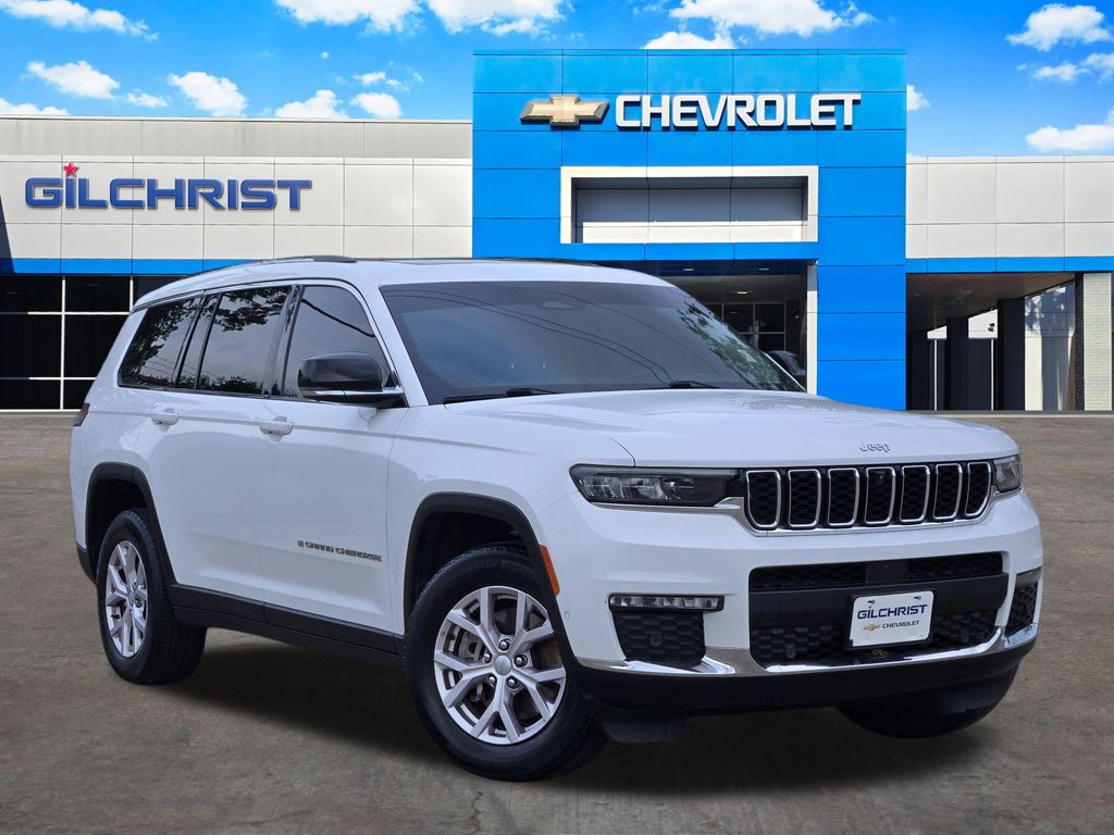 Bright White Clearcoat 2022 Jeep Grand Cherokee L SUV / Crossover Four-Wheel Drive 8-Speed Automatic