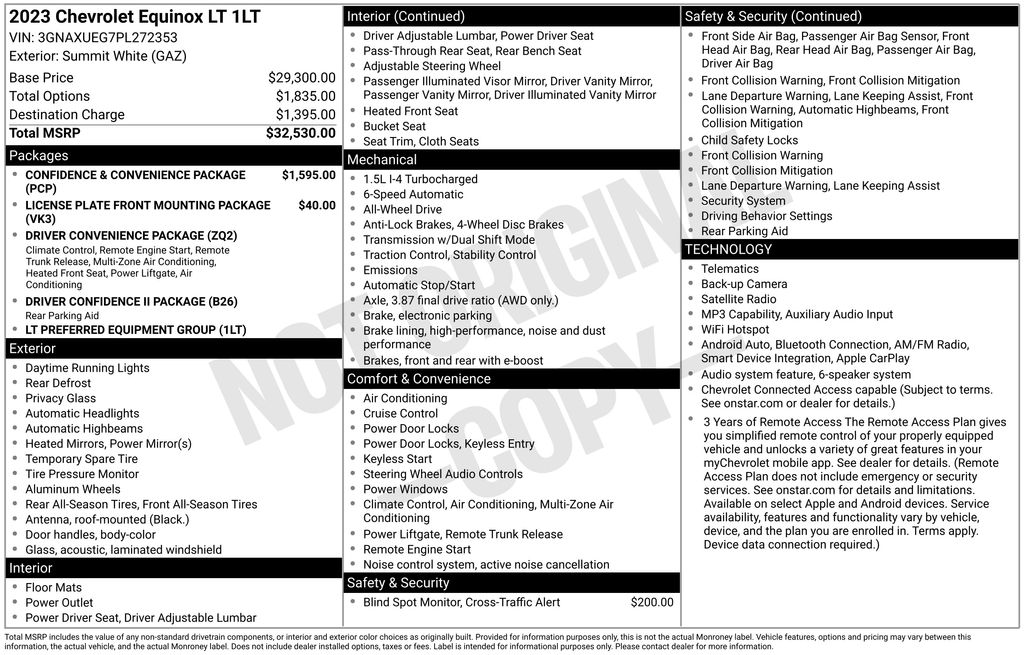 Used 2023 Chevrolet Equinox SUV