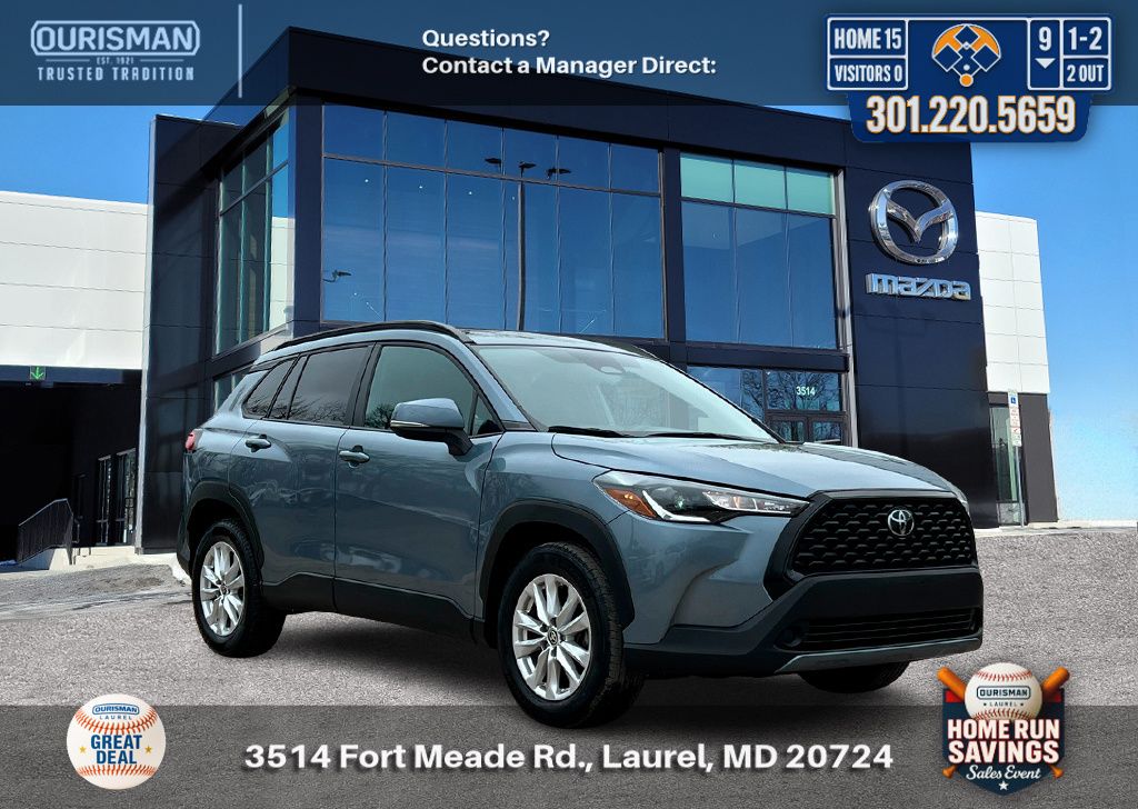 Celestite 2024 Toyota Corolla Cross LE FWD SUV / Crossover Front-Wheel Drive Continuously Variable Transmission