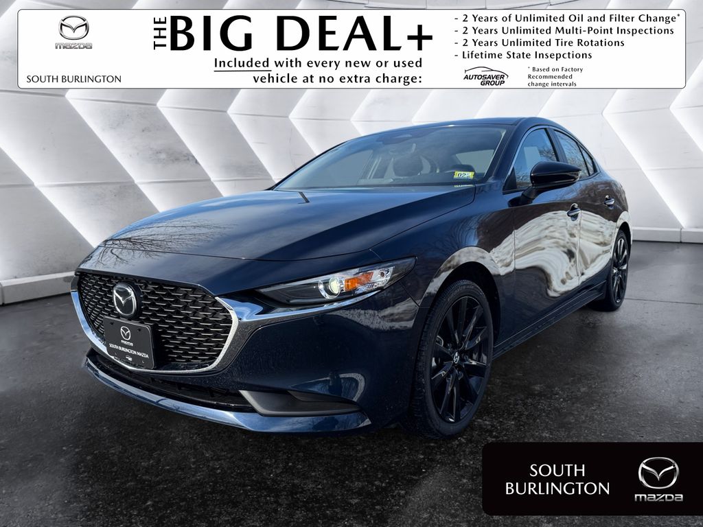 Deep Crystal Blue Mica 2026 Mazda MAZDA3 2.5 S Select Sport FWD Sedan Front-Wheel Drive 6-Speed Automatic