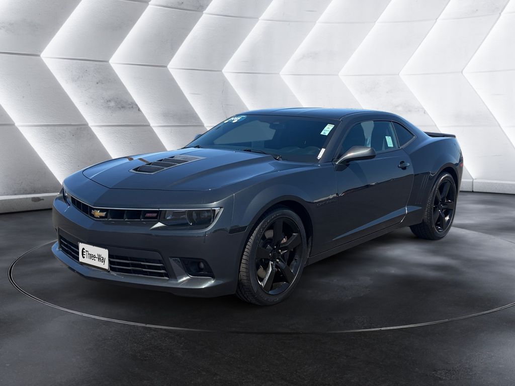 Ashen Gray Metallic 2015 Chevrolet Camaro Coupe Rear-Wheel Drive 6-Speed Automatic