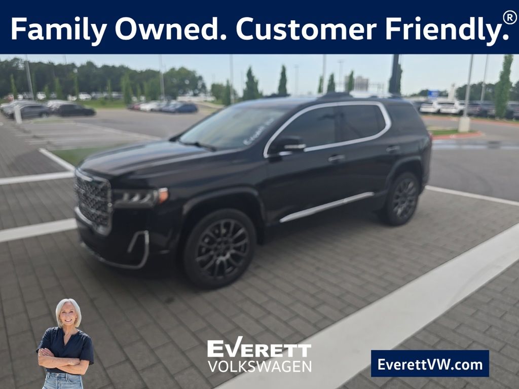 Black (Ebony Twilight Metallic) 2023 GMC Acadia SUV / Crossover Front-Wheel Drive 9-Speed Automatic