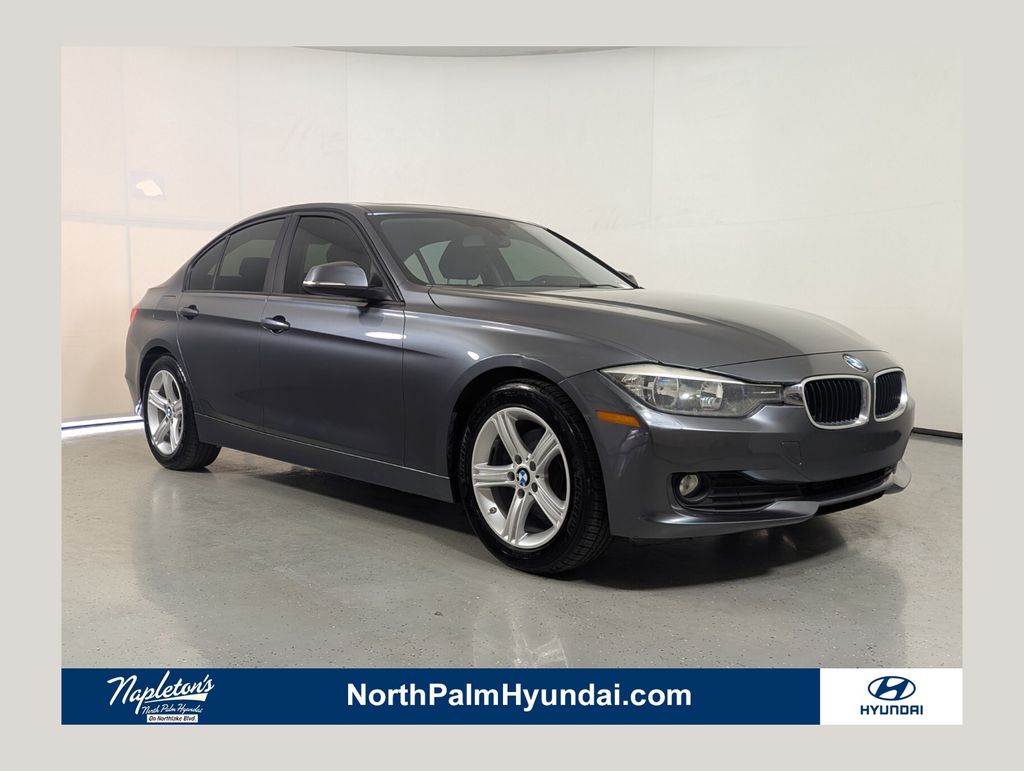 Mineral Gray Metallic 2015 BMW 3 Series Sedan Rear-Wheel Drive 8-Speed Automatic