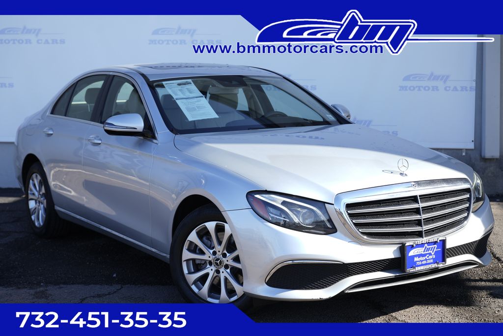 Silver 2019 Mercedes-Benz E-Class E 300 4MATIC Sedan AWD Sedan All-Wheel Drive 9-Speed Automatic