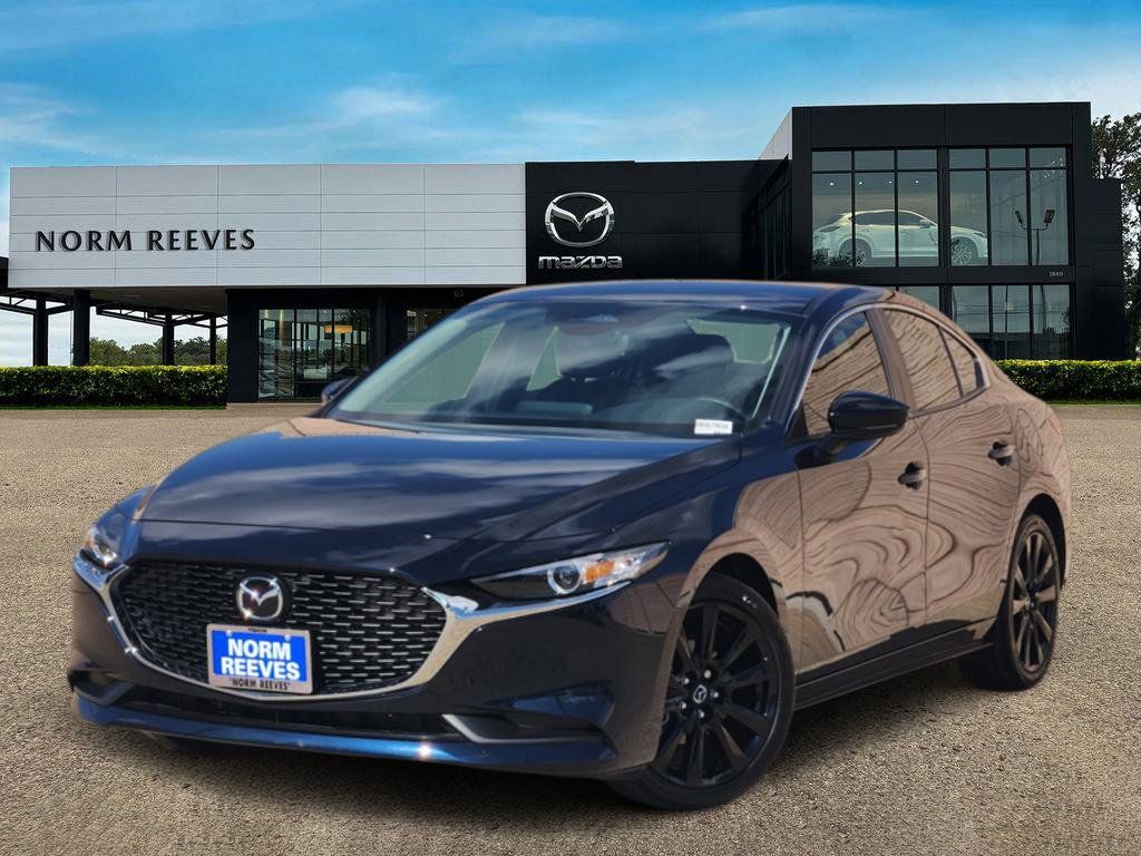 Deep Crystal Blue Mica 2025 Mazda MAZDA3 2.5 S Select Sport FWD Sedan Front-Wheel Drive 6-Speed Automatic