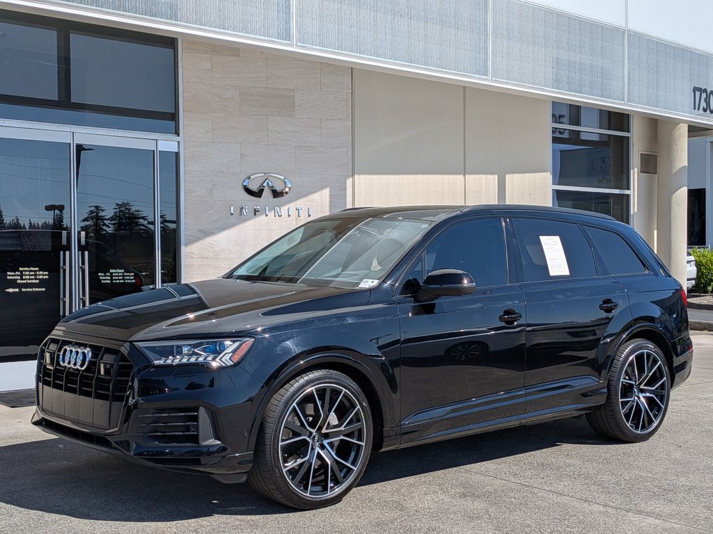 Night Black 2020 Audi Q7 SUV / Crossover All-Wheel Drive 8-Speed Automatic
