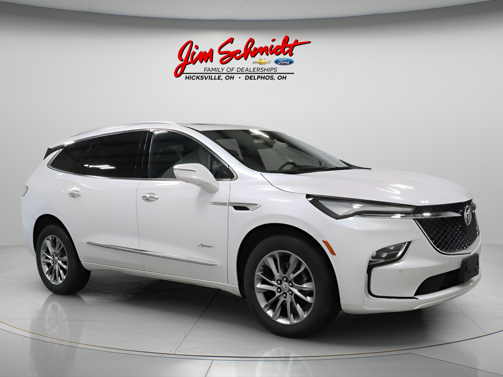White Frost Tricoat 2023 Buick Enclave SUV / Crossover Four-Wheel Drive 9-Speed Automatic