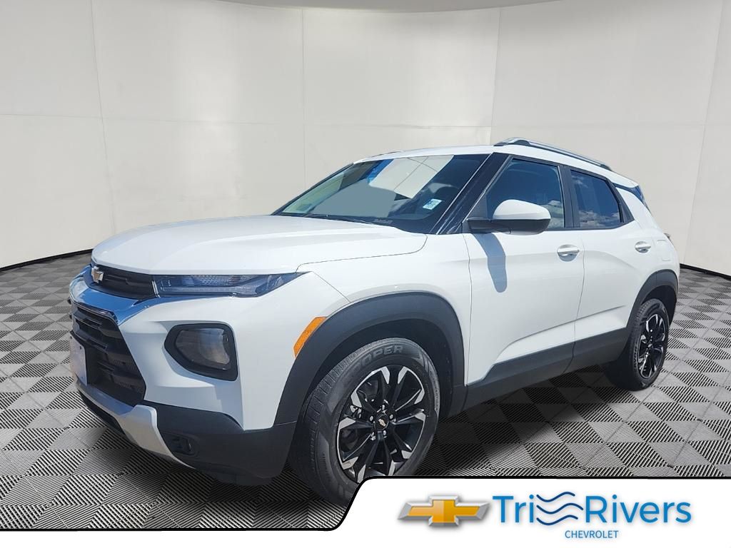 Summit White 2021 Chevrolet Trailblazer SUV / Crossover Front-Wheel Drive Continuously Variable Transmission