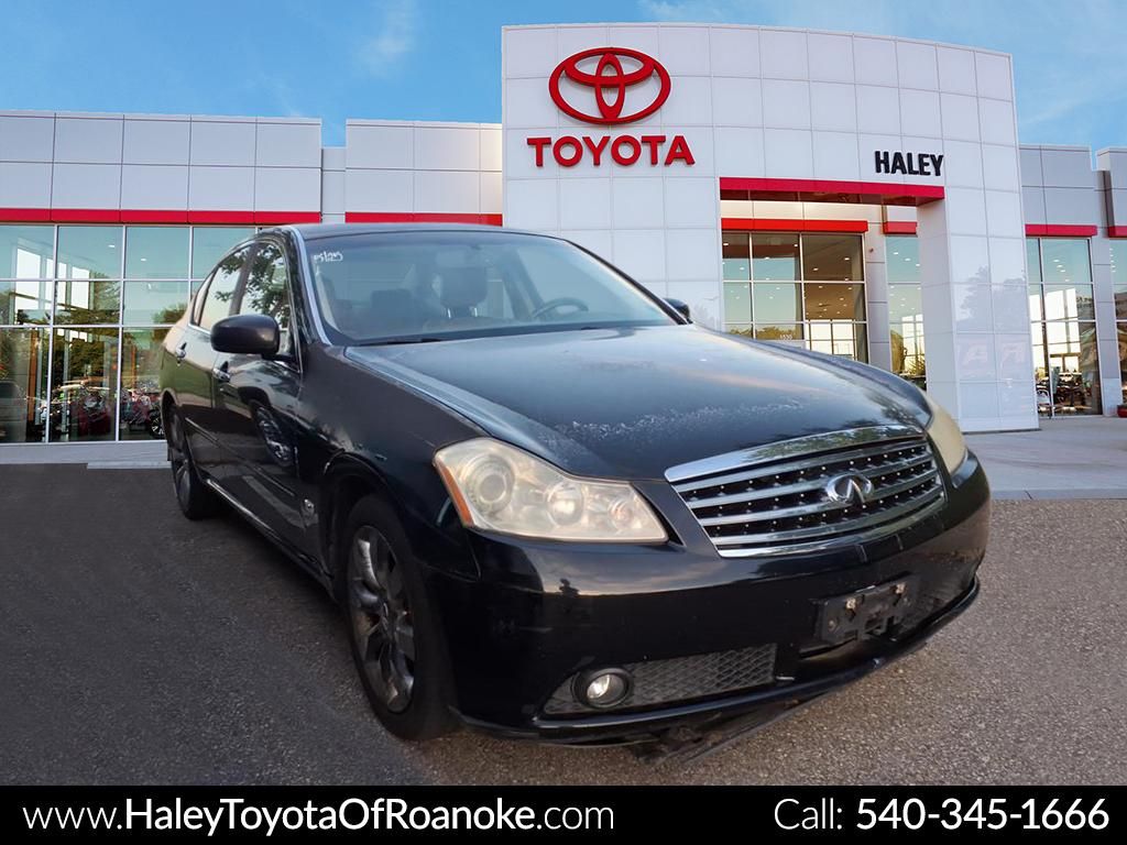 Black Obsidian 2007 INFINITI M35 RWD Sedan Rear-Wheel Drive 5-Speed Automatic