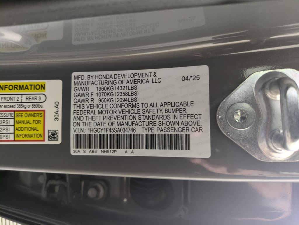 New 2025 Honda Accord For Sale in Fort Wayne, IN