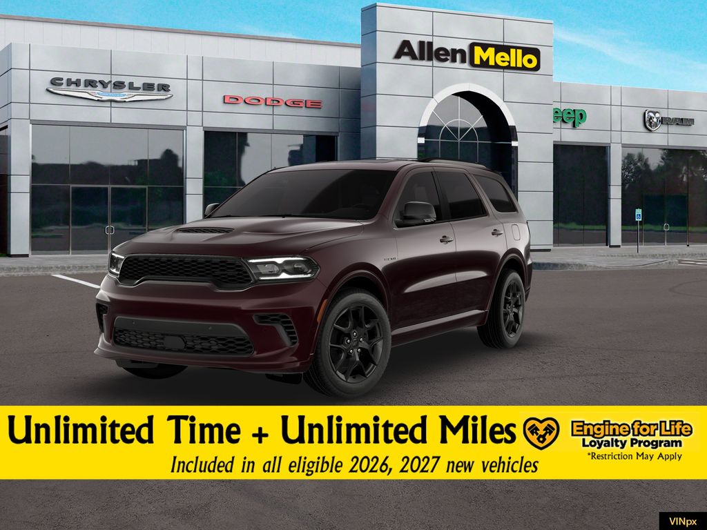 Red Oxide 2026 Dodge Durango SUV / Crossover All-Wheel Drive 8-Speed Automatic