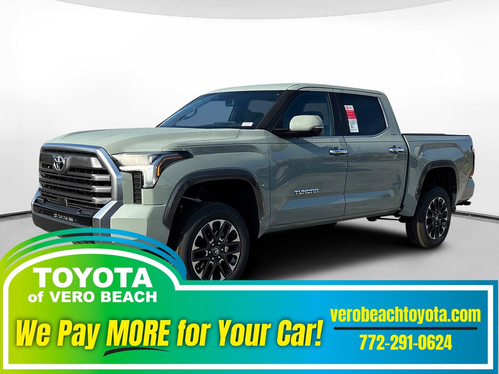 Lunar Rock 2026 Toyota Tundra Limited CrewMax Cab 4WD Pickup Truck Four-Wheel Drive Automatic
