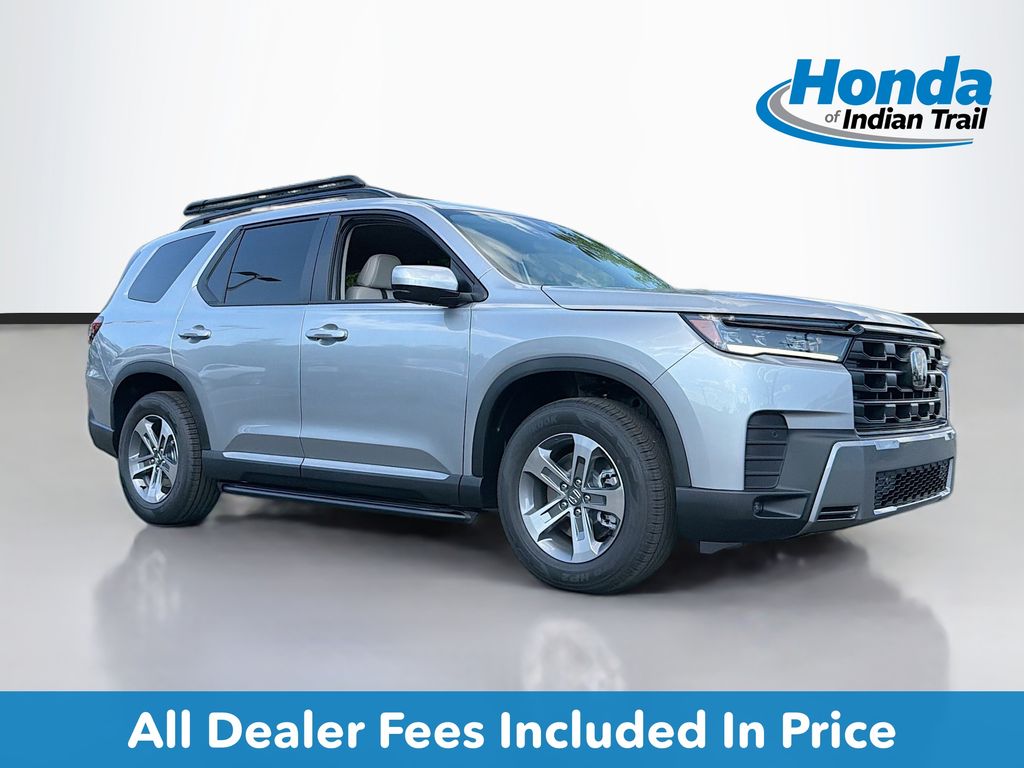 Solar Silver Metallic 2026 Honda Pilot SUV / Crossover Front-Wheel Drive Automatic