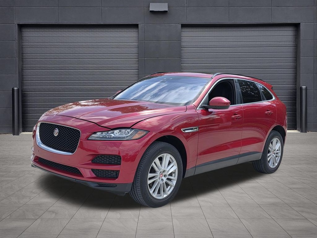 Firenze Red Metallic 2018 Jaguar F-PACE SUV / Crossover All-Wheel Drive 8-Speed Automatic