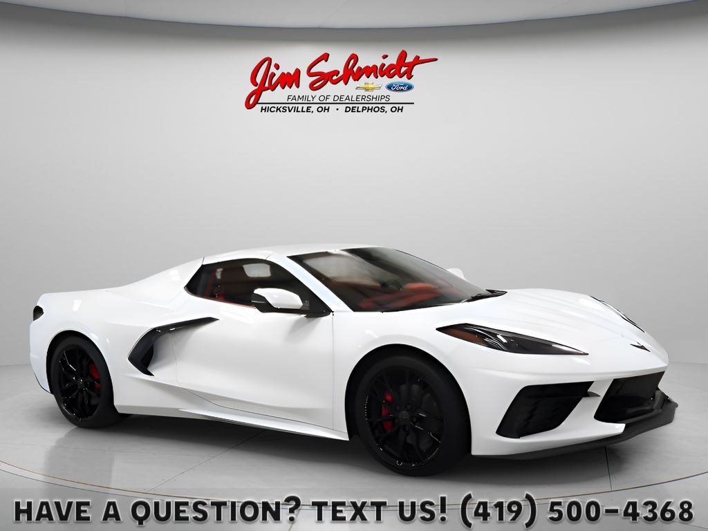 Arctic White 2027 Chevrolet Corvette Convertible Rear-Wheel Drive 8-Speed Dual Clutch