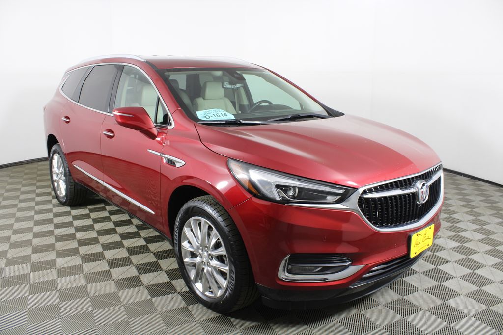 Red Quartz Tintcoat 2021 Buick Enclave Premium AWD SUV / Crossover Four-Wheel Drive 9-Speed Automatic