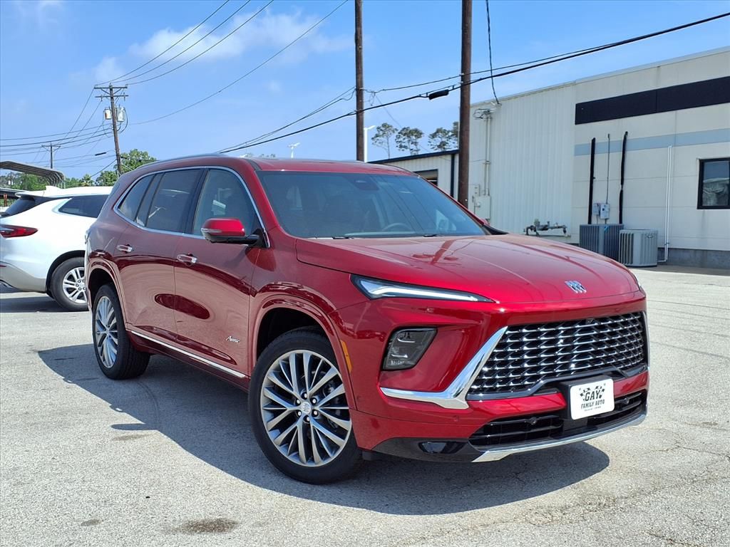 Cherry Red 2026 Buick Enclave Avenir FWD SUV / Crossover Front-Wheel Drive 8-Speed Automatic