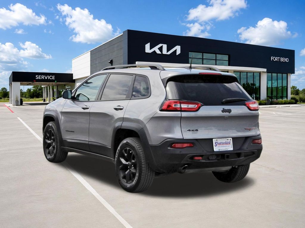 2018 Jeep Cherokee Trailhawk Silver at AutoSavvy Houston Northwest