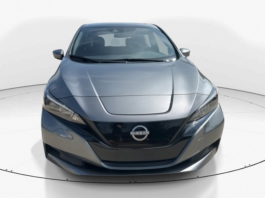 2024 Gun Metallic Nissan LEAF S FWD Hatchback