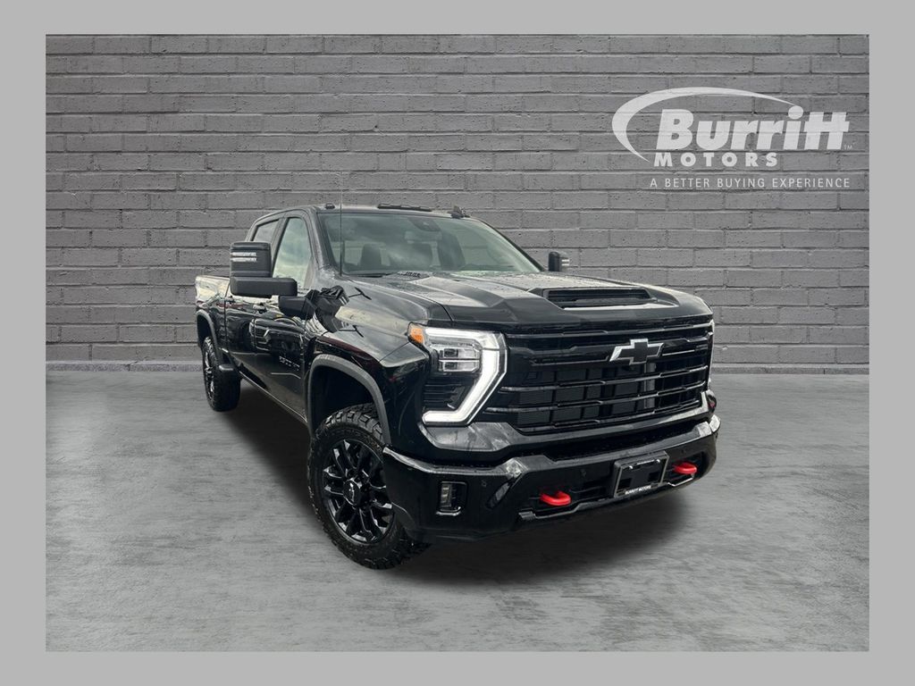 Black 2026 Chevrolet Silverado 2500HD Pickup Truck Four-Wheel Drive Automatic