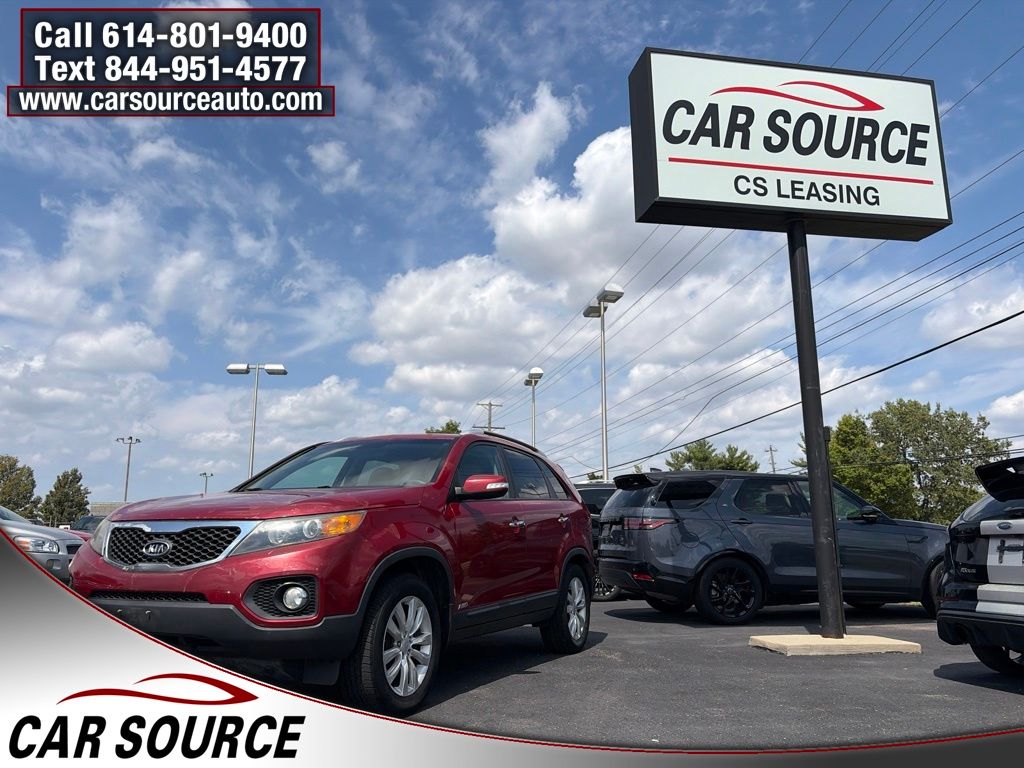 Spicy Red 2011 Kia Sorento SUV / Crossover All-Wheel Drive 6-Speed Automatic