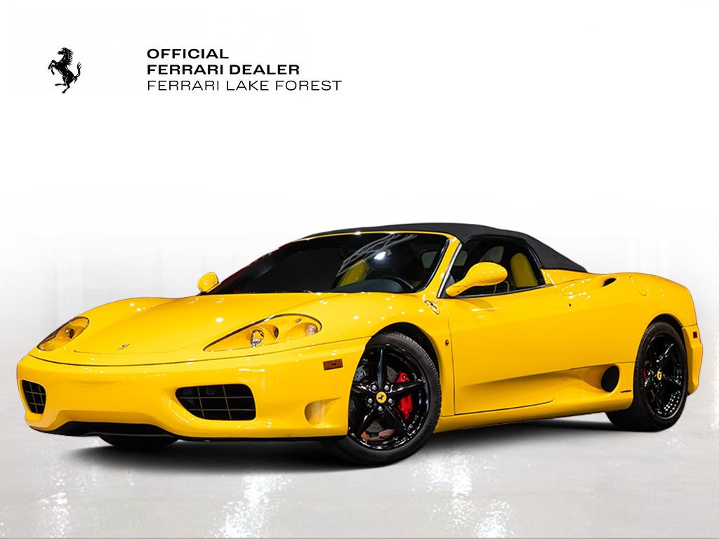 2001 Ferrari 360 Spider RWD