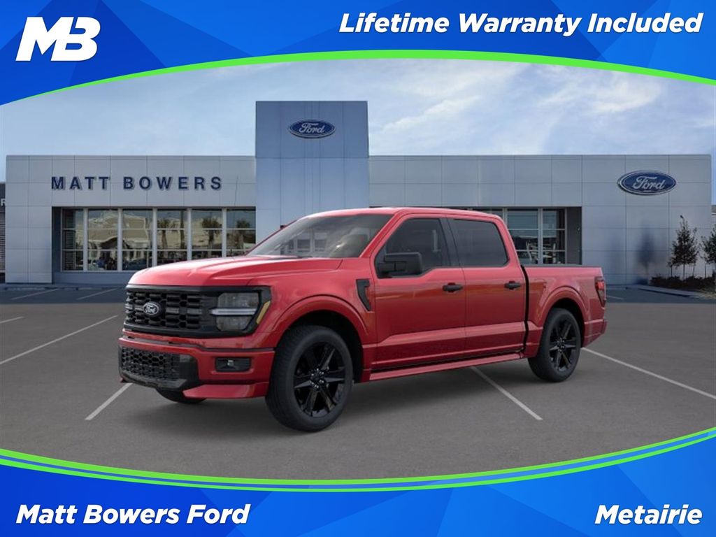 Ruby Red Metallic Tinted Clearcoat 2026 Ford F-150 Pickup Truck Four-Wheel Drive Automatic
