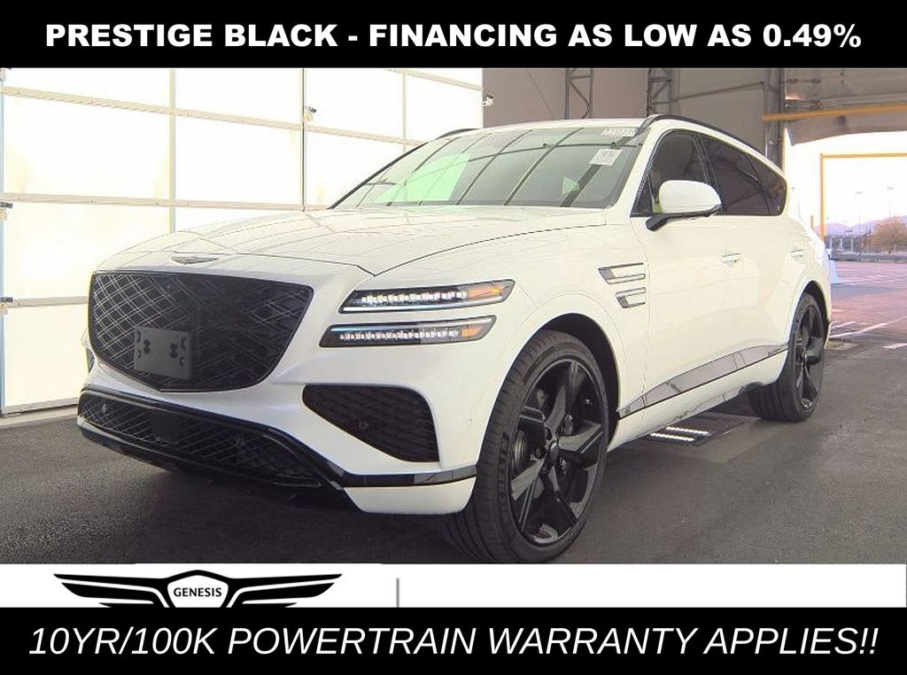 Uyuni White 2026 Genesis GV80 3.5T Prestige Black AWD SUV / Crossover All-Wheel Drive 8-Speed Automatic