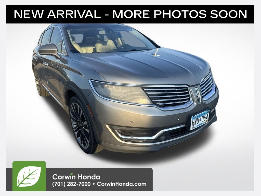 Luxe Metallic 2016 Lincoln MKX SUV / Crossover All-Wheel Drive 6-Speed Automatic