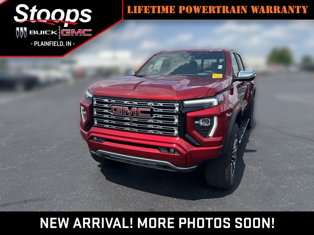 Volcanic Red Tintcoat 2023 GMC Canyon Pickup Truck Four-Wheel Drive 8-Speed Automatic