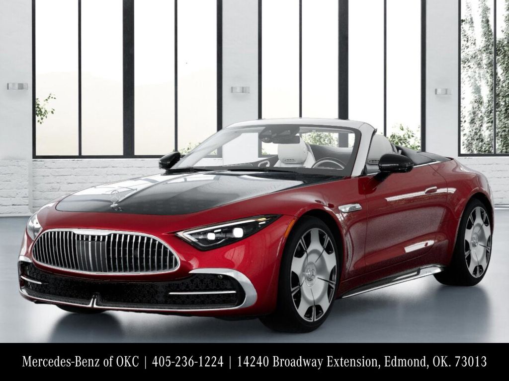 MANUFAKTUR Garnet Red Metallic (Red Ambiance) 2026 Mercedes-Benz SL-Class Mercedes-Maybach SL 680 Monogram Series 4MATIC Convertible All-Wheel Drive 9-Speed Automatic