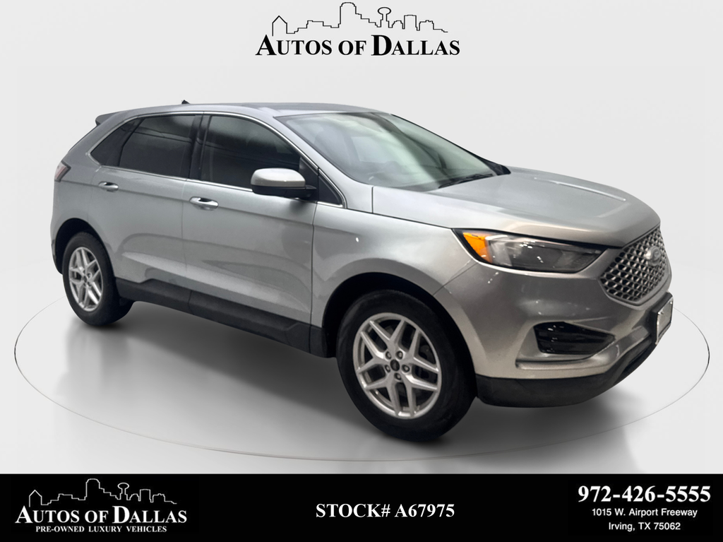 Silver Metallic 2024 Ford Edge SUV / Crossover All-Wheel Drive 8-Speed Automatic