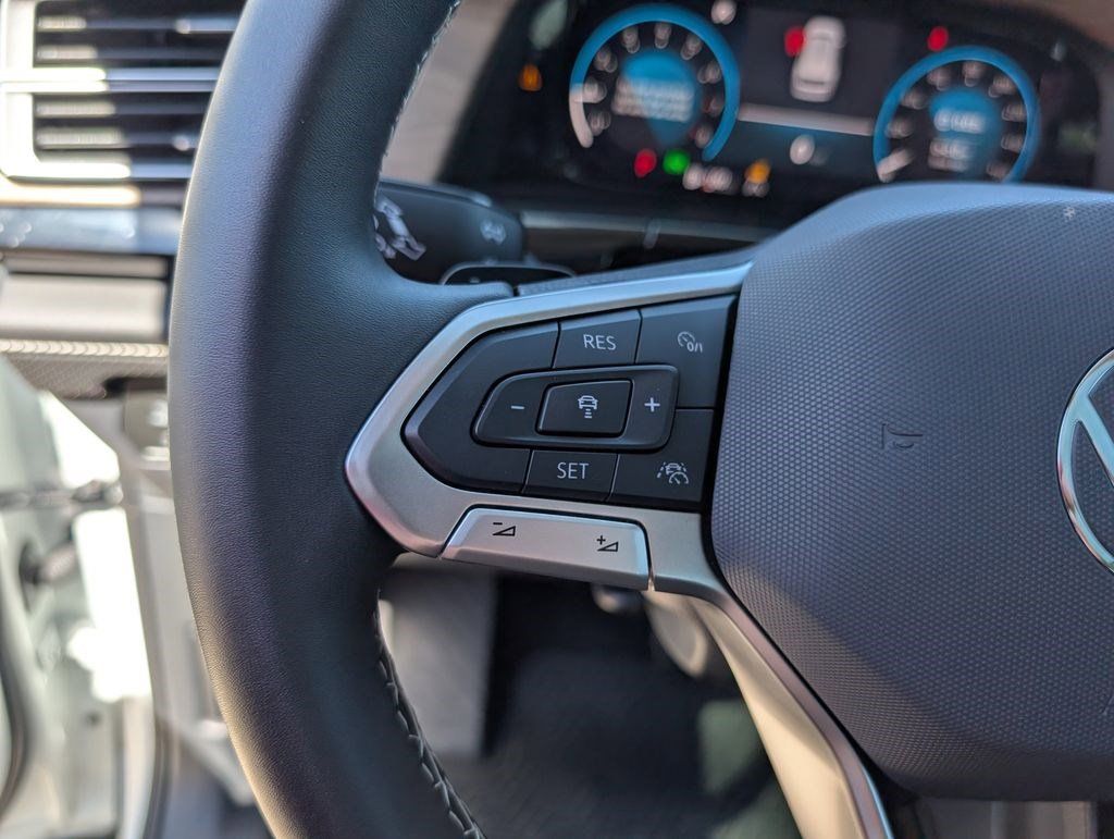 2025 Volkswagen Atlas 2.0T SE w/Technology White at DeMontrond Automotive Group