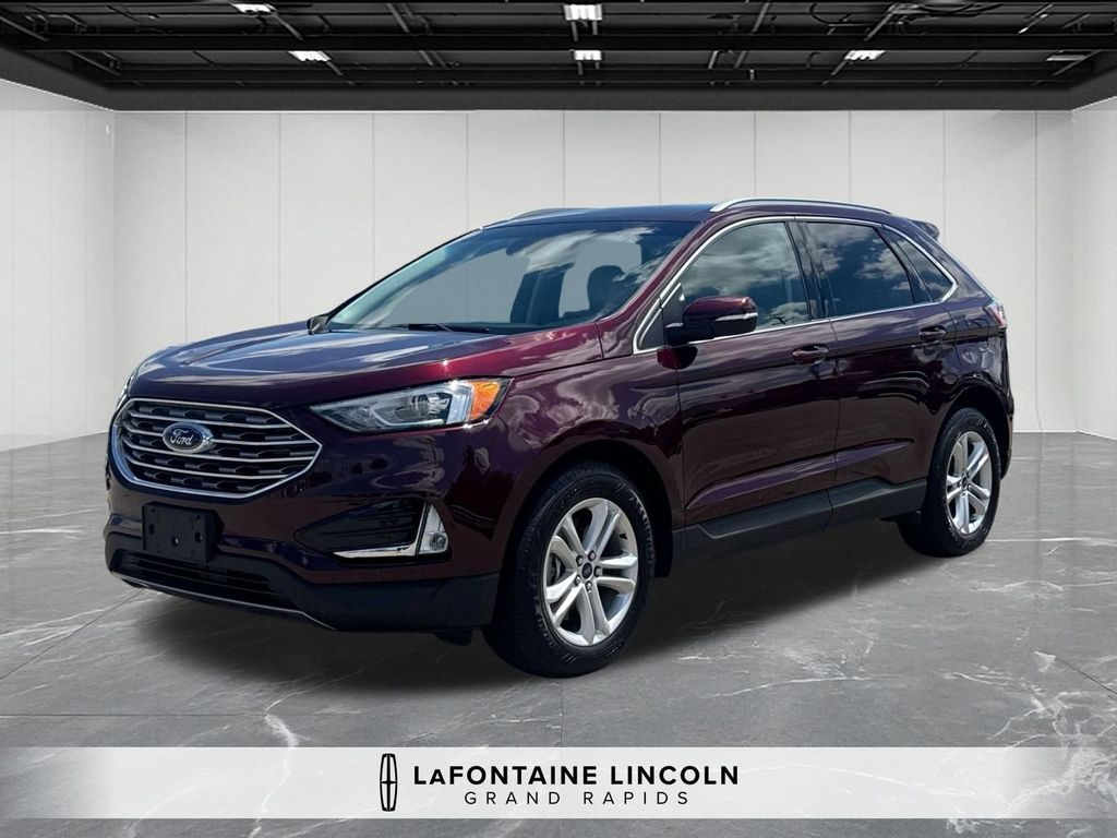 Red (Burgundy Velvet Metallic Tinted Clearcoat) 2020 Ford Edge SUV / Crossover All-Wheel Drive 8-Speed Automatic