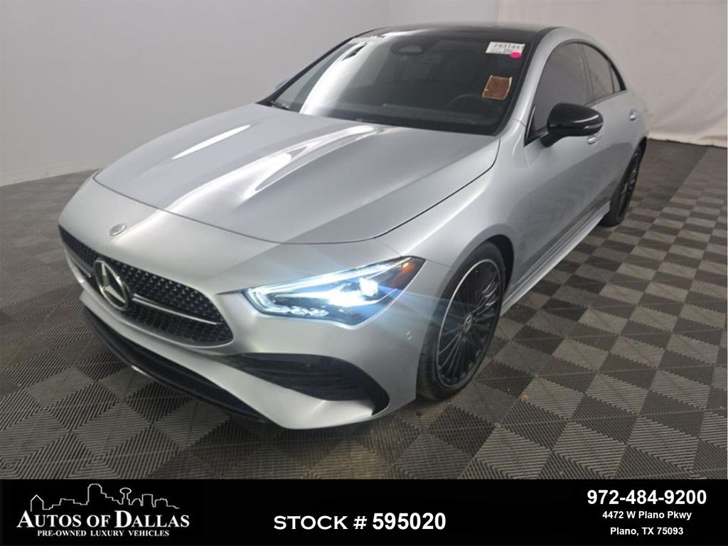 Silver 2026 Mercedes-Benz CLA Coupe All-Wheel Drive 8-Speed Dual Clutch