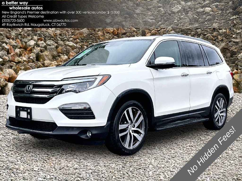 White 2017 Honda Pilot SUV / Crossover All-Wheel Drive 9-Speed Automatic