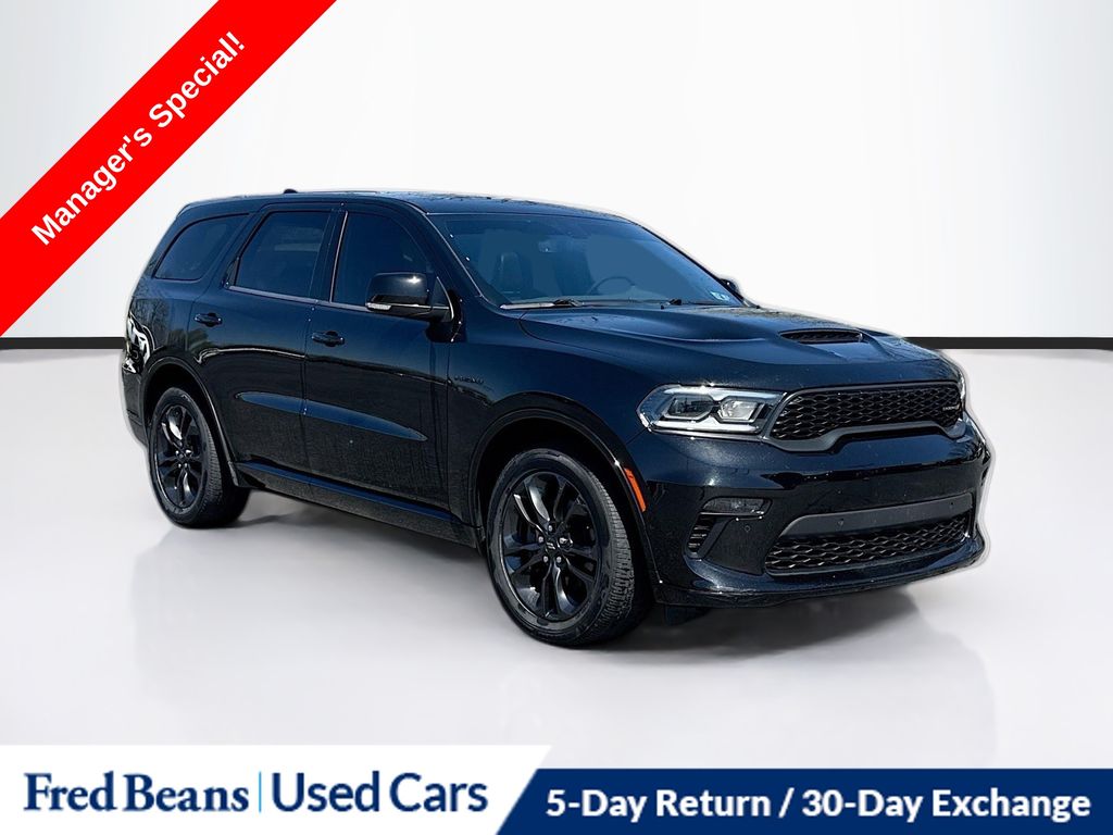 DB Black Crystal Clearcoat 2021 Dodge Durango R/T AWD SUV / Crossover All-Wheel Drive 8-Speed Automatic