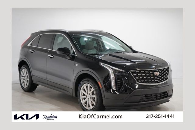 Stellar Black Metallic 2023 Cadillac XT4 Luxury AWD SUV / Crossover Four-Wheel Drive 9-Speed Automatic