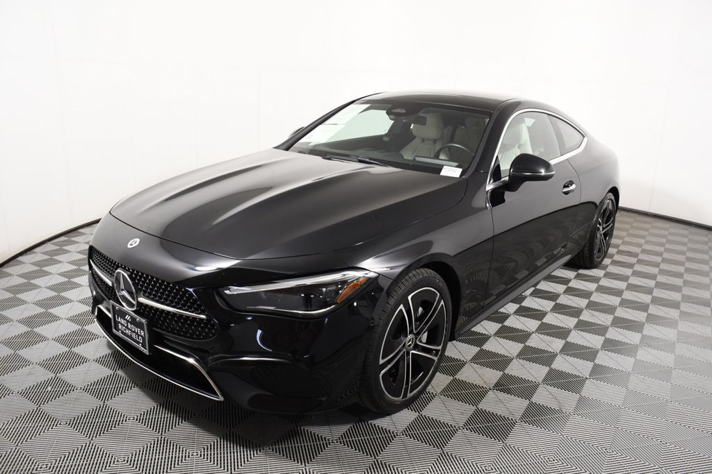 Black 2024 Mercedes-Benz CLE 300 4MATIC Coupe All-Wheel Drive 9-Speed Automatic